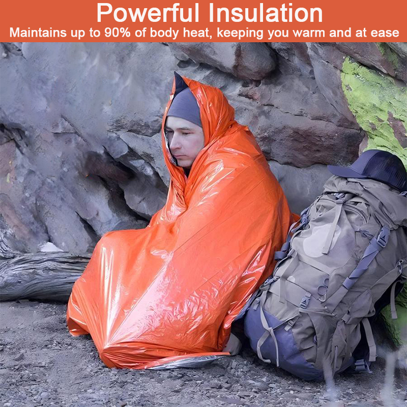 SSUNTAK Emergency Survival Rai - Emergency Poncho Rain ulasan dan harga