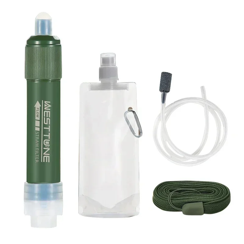 Westtune Outdoor Mini Camping  - Water Purification Straw ulasan dan harga