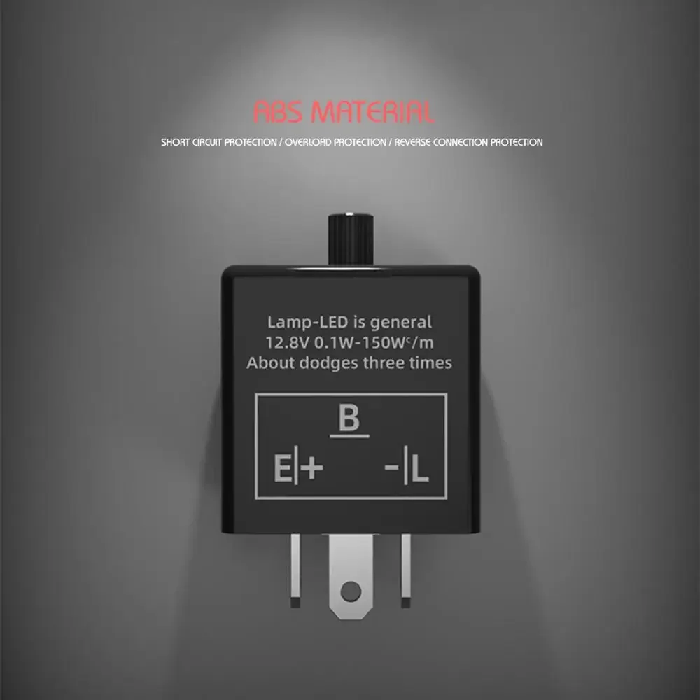 12v 3 pin Adjustable LED Flash - Sos Light Strobe ulasan dan harga