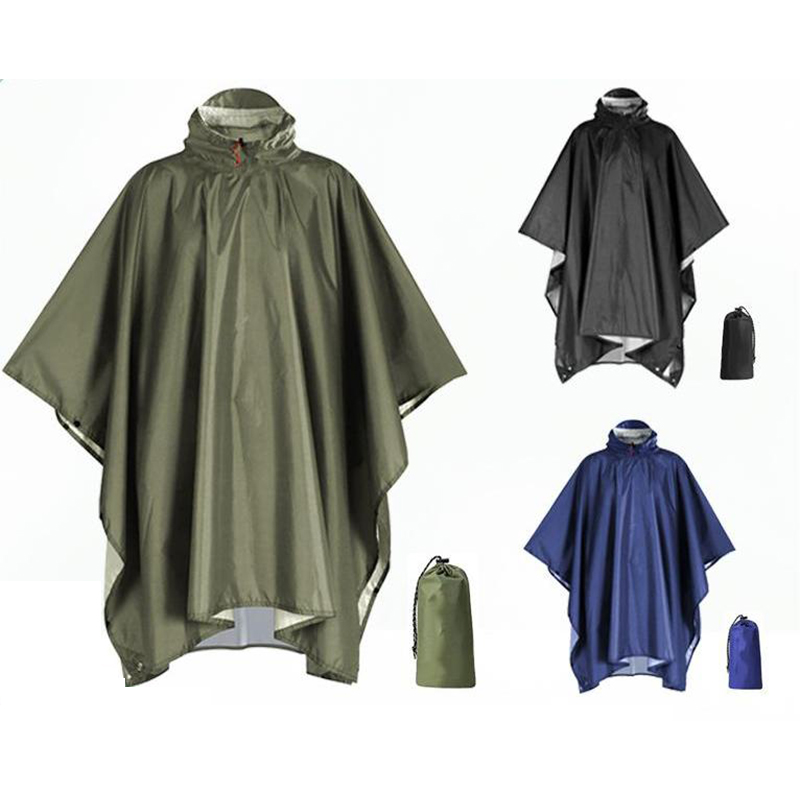 Heavy Duty Rain Poncho For Bac - Emergency Poncho Rain ulasan dan harga