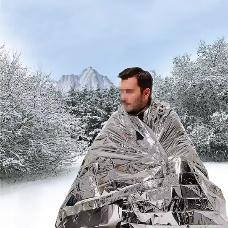 Multi-Scenario Windproof Water - Survival Blanket Reflective ulasan dan harga