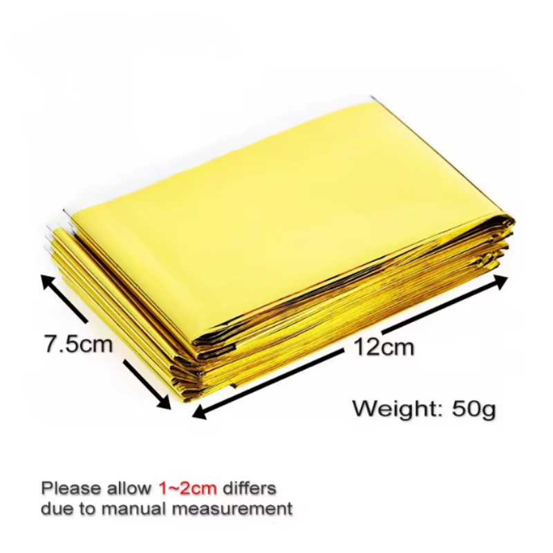 Multi-Scenario Windproof Water - Survival Blanket Reflective ulasan dan harga