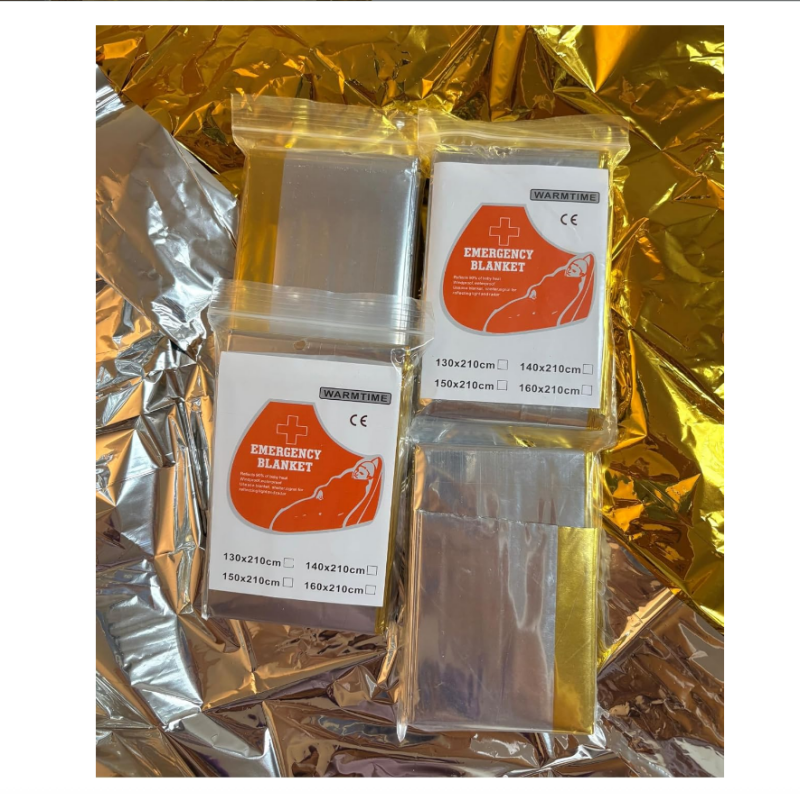 4 Pack Gold Silver Mylar Emerg - Survival Blanket Reflective ulasan dan harga