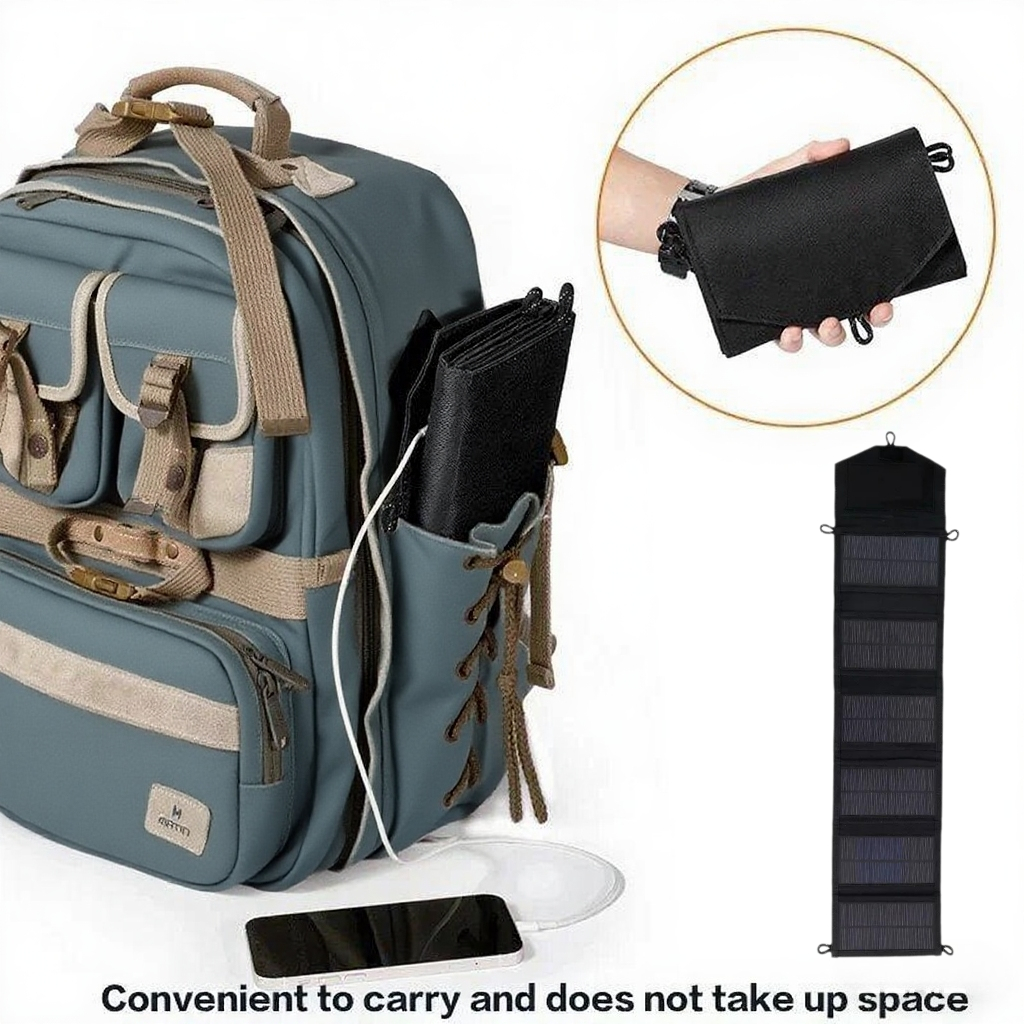 Backpack Pocket Carry Portable - Solar Emergency Charger ulasan dan harga