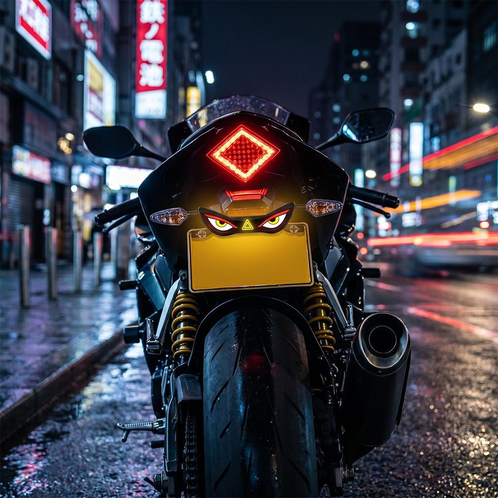 Motorcycle DEMON EYE Ambient L - Sos Light Strobe ulasan dan harga