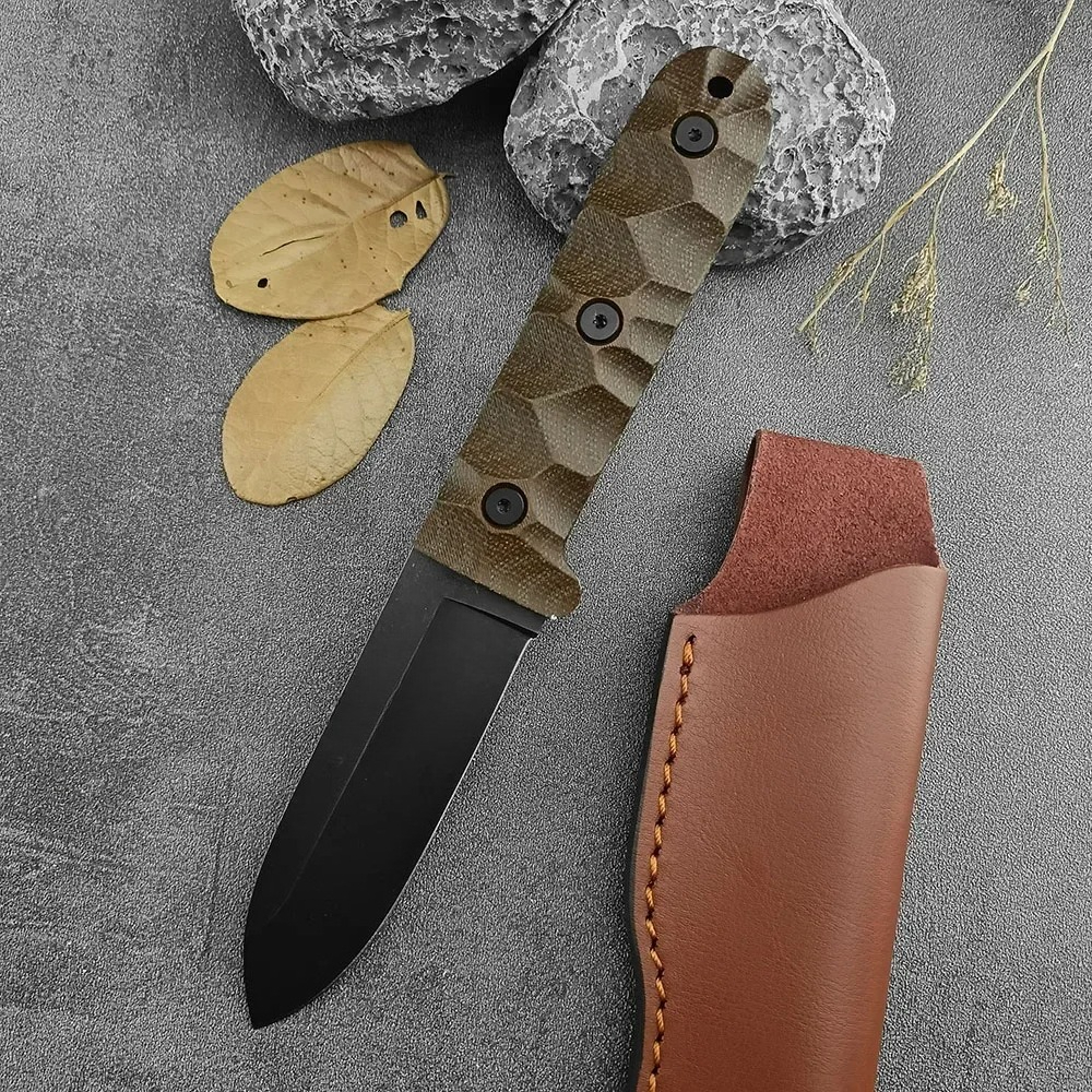 PR4 Multi-purpose Outdoor Fixe - Bushcraft Knife Fixed ulasan dan harga