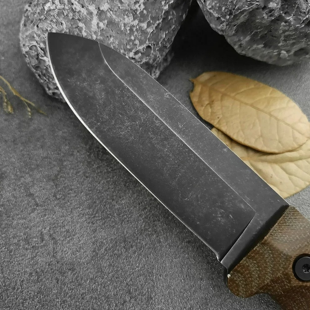 PR4 Multi-purpose Outdoor Fixe - Bushcraft Knife Fixed ulasan dan harga