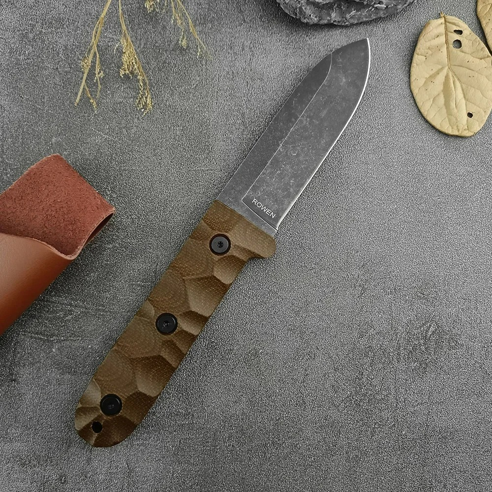 PR4 Multi-purpose Outdoor Fixe - Bushcraft Knife Fixed ulasan dan harga