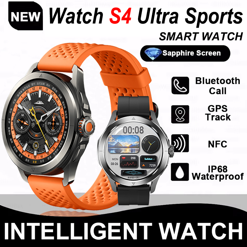 New Watch S4 Ultra Sports Smar - Compass Lensatic ulasan dan harga