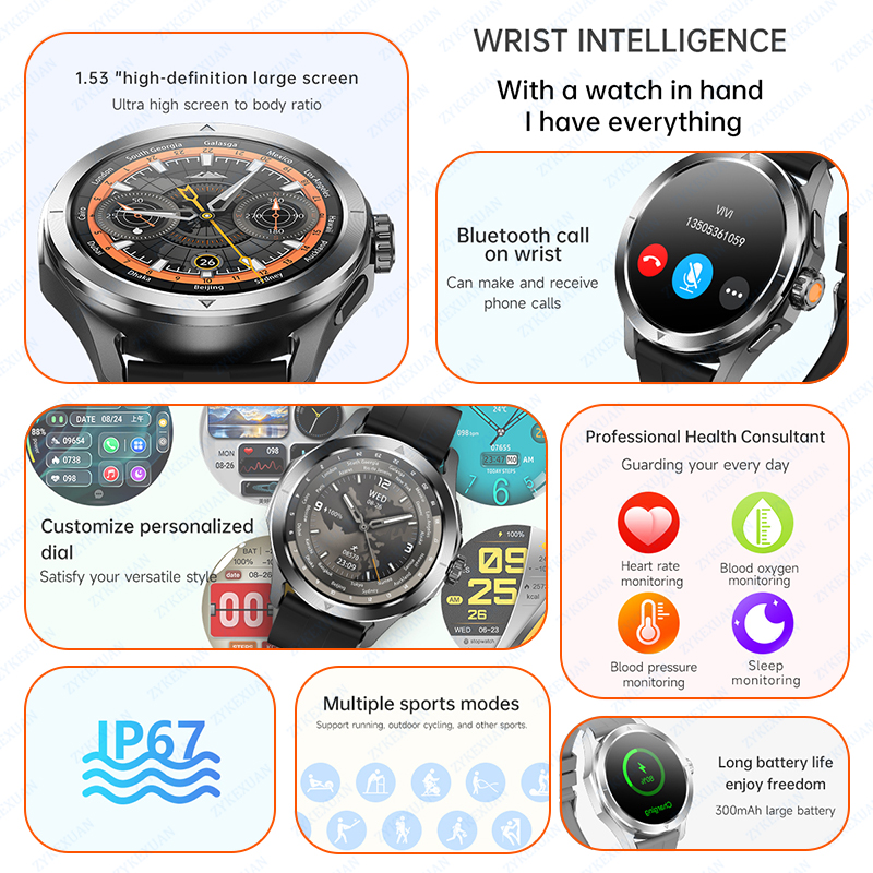 New Watch S4 Ultra Sports Smar - Compass Lensatic ulasan dan harga
