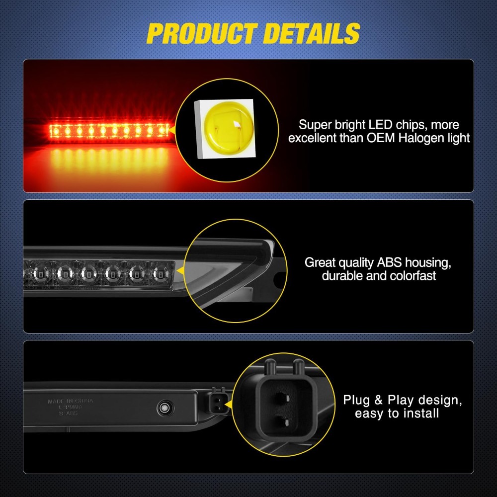 Nilight LED Third Brake Light  - Compass Lensatic ulasan dan harga