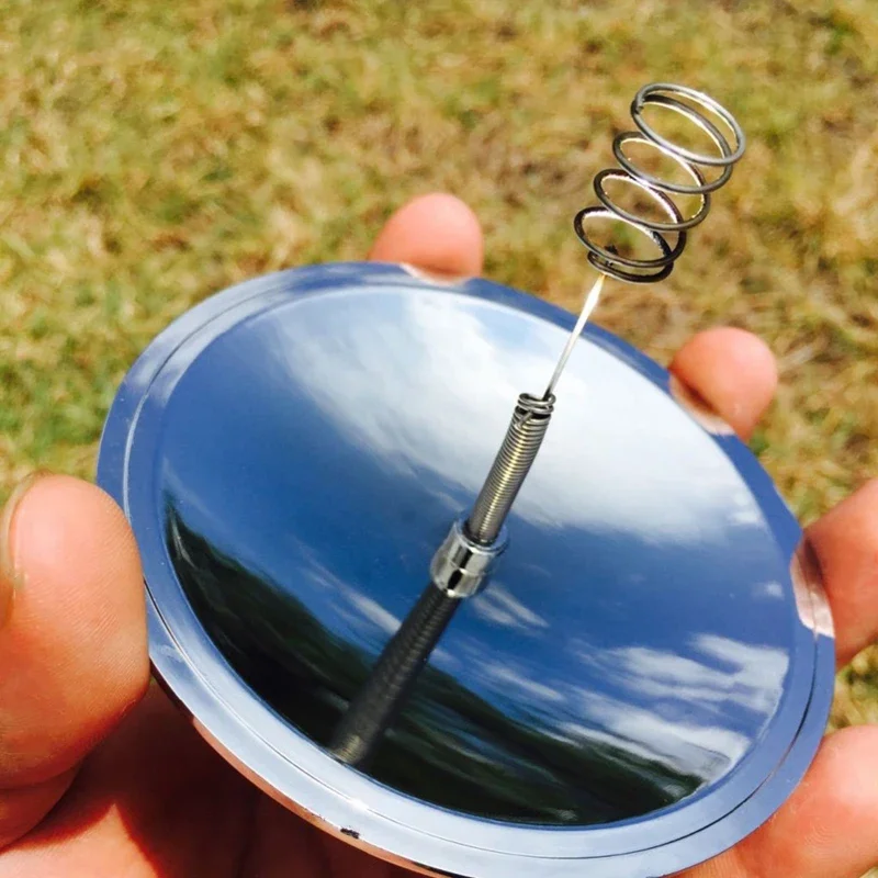 1PC Outdoor Solar Lighter Camp - Fire Starting Kit ulasan dan harga