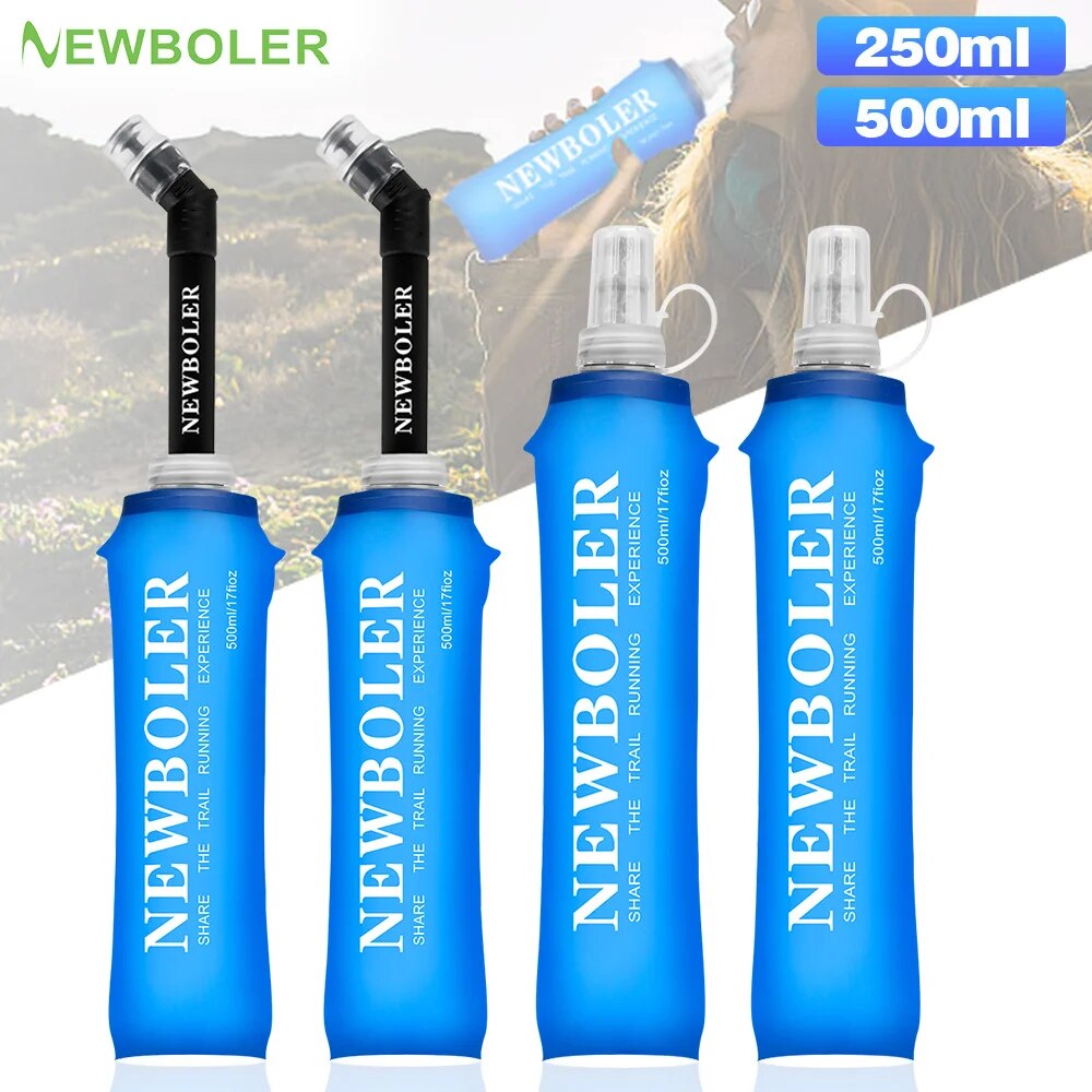 NEWBOLER 250ml 500ml Water Bot - Water Bag Collapsible ulasan dan harga