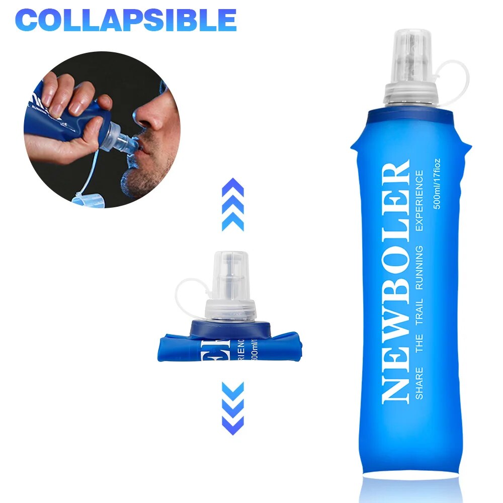 NEWBOLER 250ml 500ml Water Bot - Water Bag Collapsible ulasan dan harga