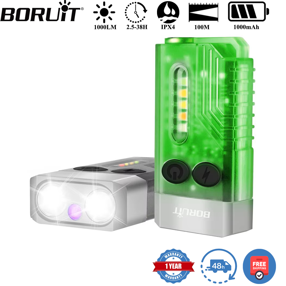 BORUiT V10 Keychain UV LED EDC - Fishing Kit Compact ulasan dan harga