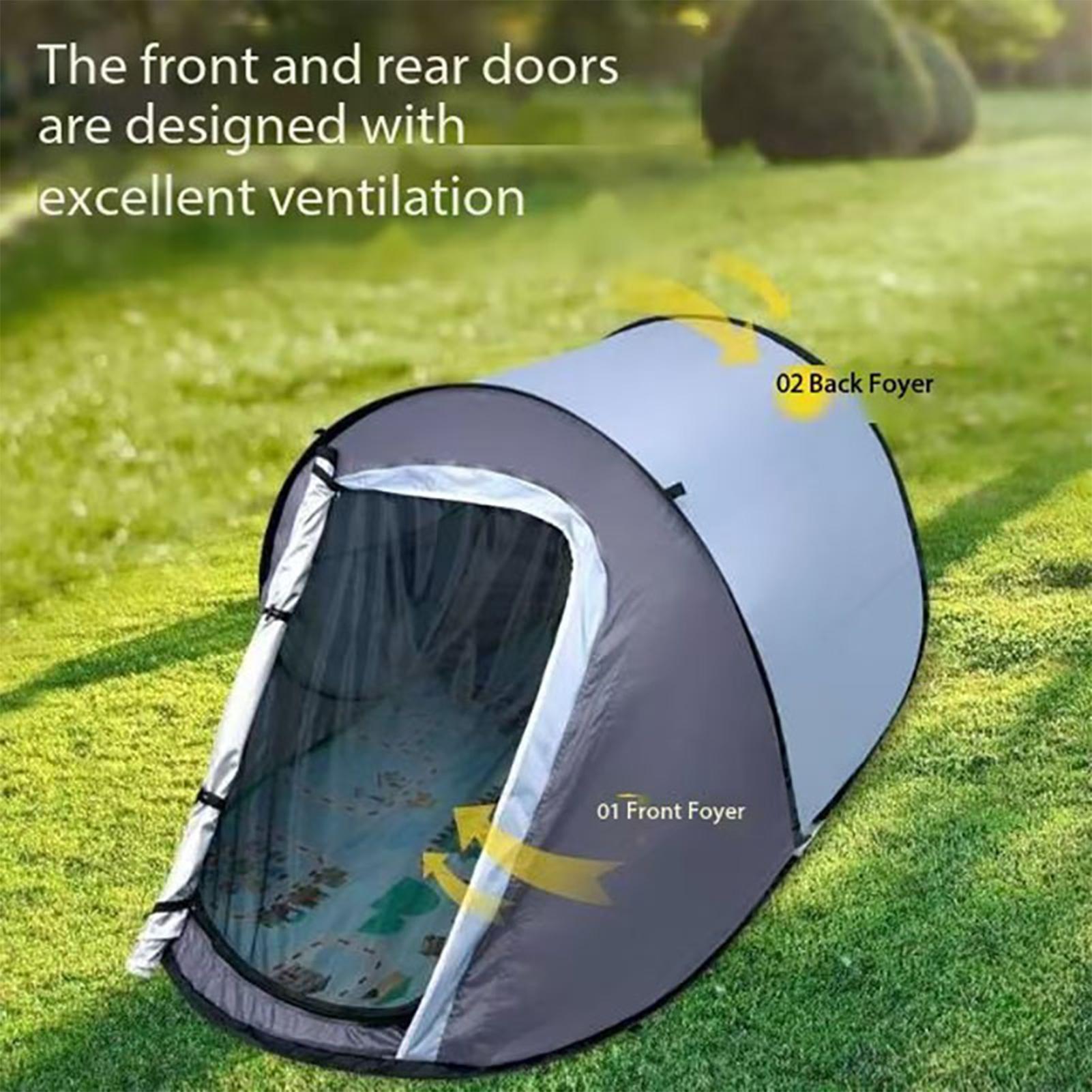 Hand-throw Automatic Open Camp - Emergency Mylar Tent ulasan dan harga