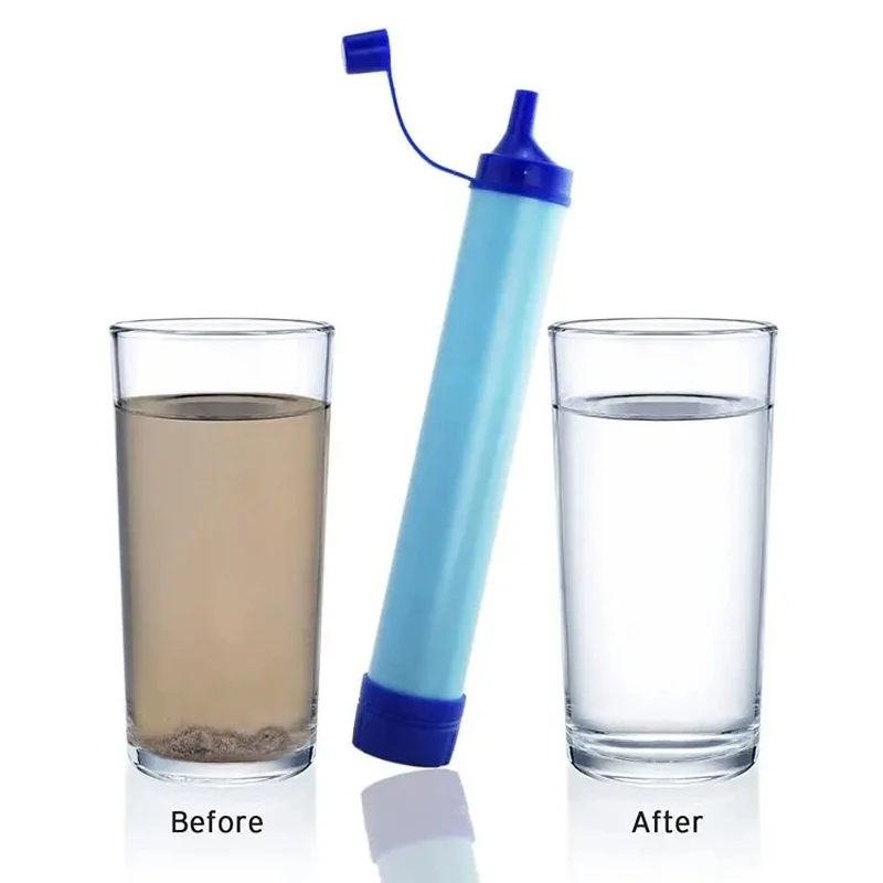 1pc Outdoor Mini Water Filter  - Water Purification Straw ulasan dan harga