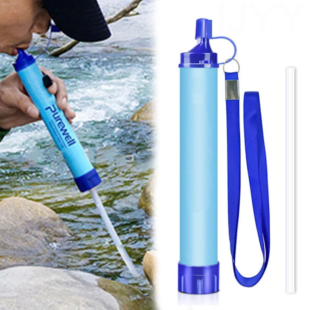 1pc Outdoor Mini Water Filter  - Water Purification Straw ulasan dan harga