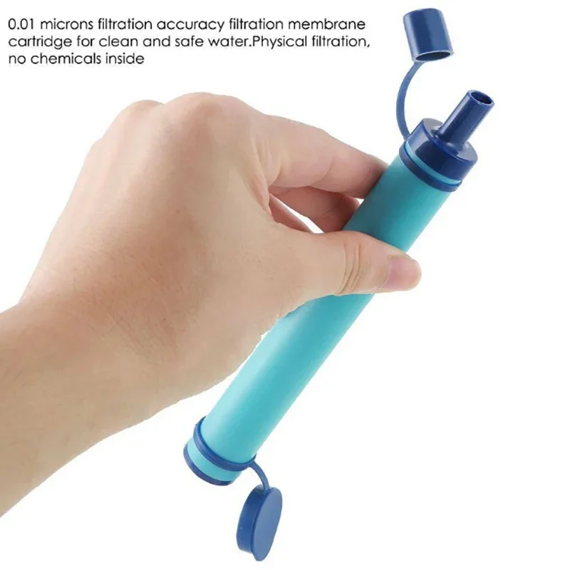 1pc Outdoor Mini Water Filter  - Water Purification Straw ulasan dan harga