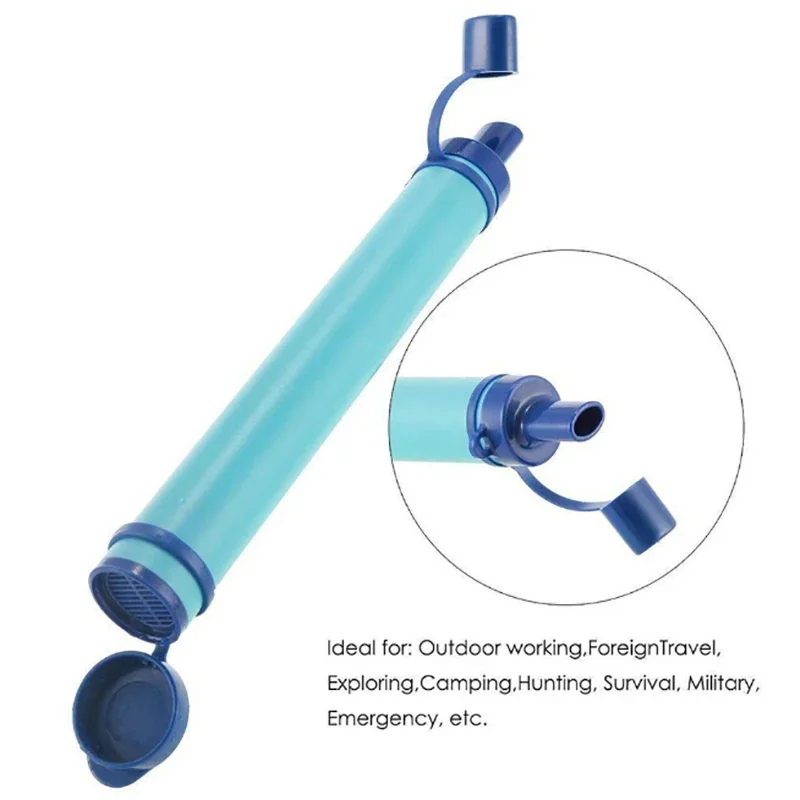 1pc Outdoor Mini Water Filter  - Water Purification Straw ulasan dan harga