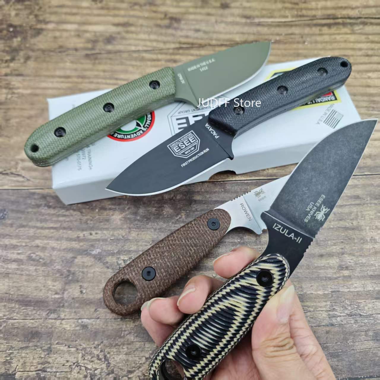 ESEE IZULA/ PACAYA Outdoor Fix - Bushcraft Knife Fixed ulasan dan harga