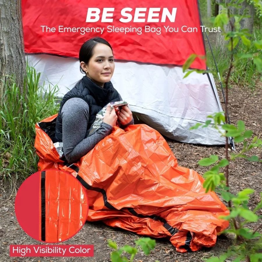 1PC Anti-rain Emergency Sleepi - Emergency Mylar Tent ulasan dan harga