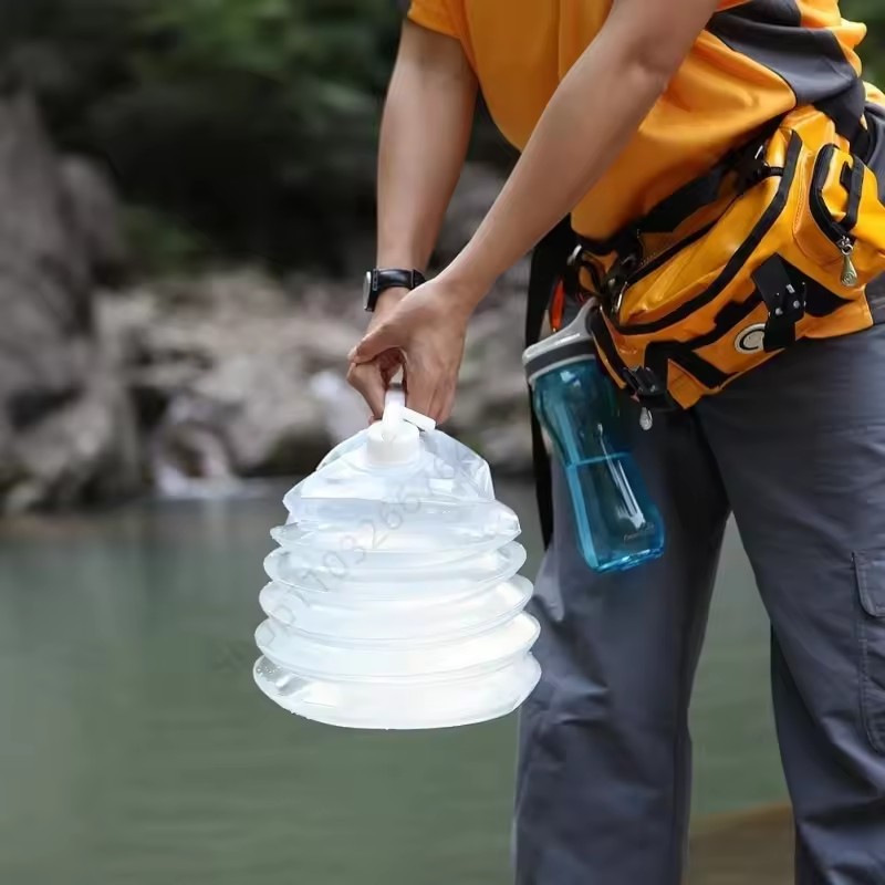 Portable 5/10L /15L Outdoor Fo - Water Bag Collapsible ulasan dan harga