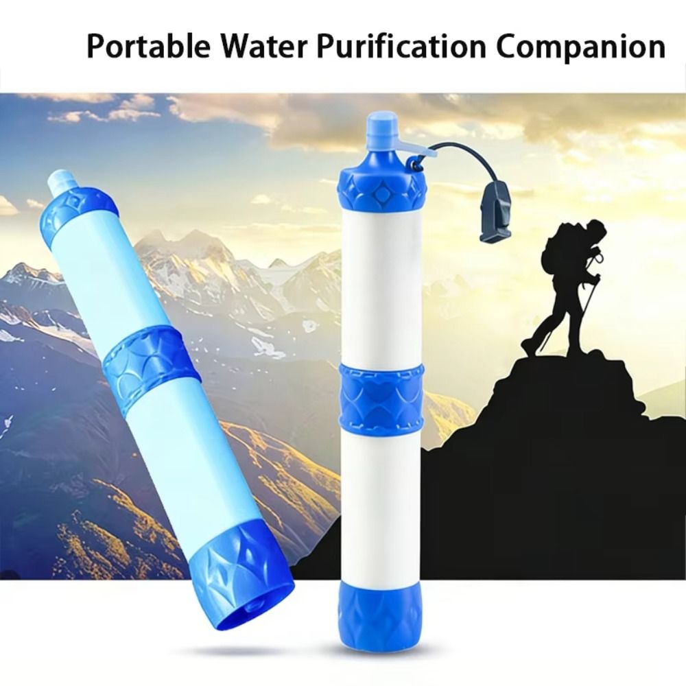 Mini Mini Water Filter Straw S - Water Purification Straw ulasan dan harga