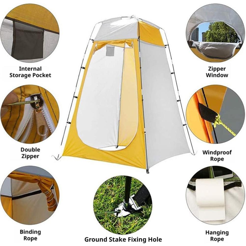 Outdoor Portable Privacy Tent  - Emergency Mylar Tent ulasan dan harga