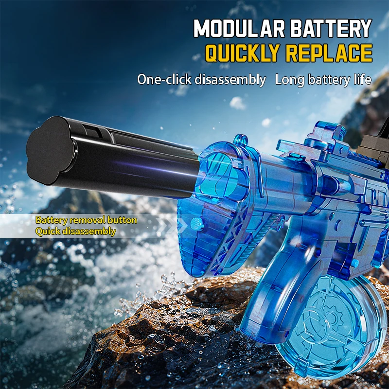 Kids Automatic Water Gun with  - Sos Light Strobe ulasan dan harga