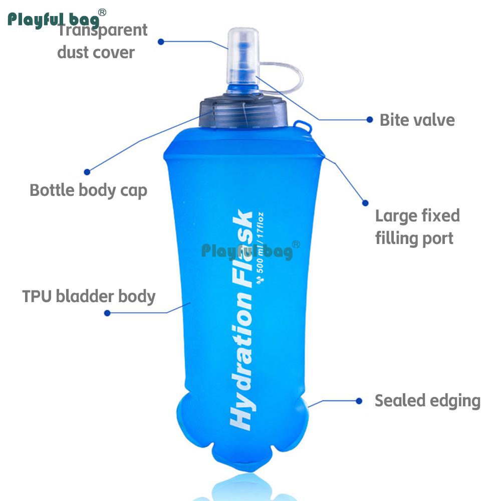 750ml Collapsible Soft Flask W - Water Bag Collapsible ulasan dan harga