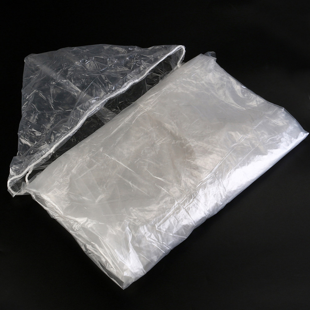 10Pcs Adult Disposable Raincoa - Emergency Poncho Rain ulasan dan harga