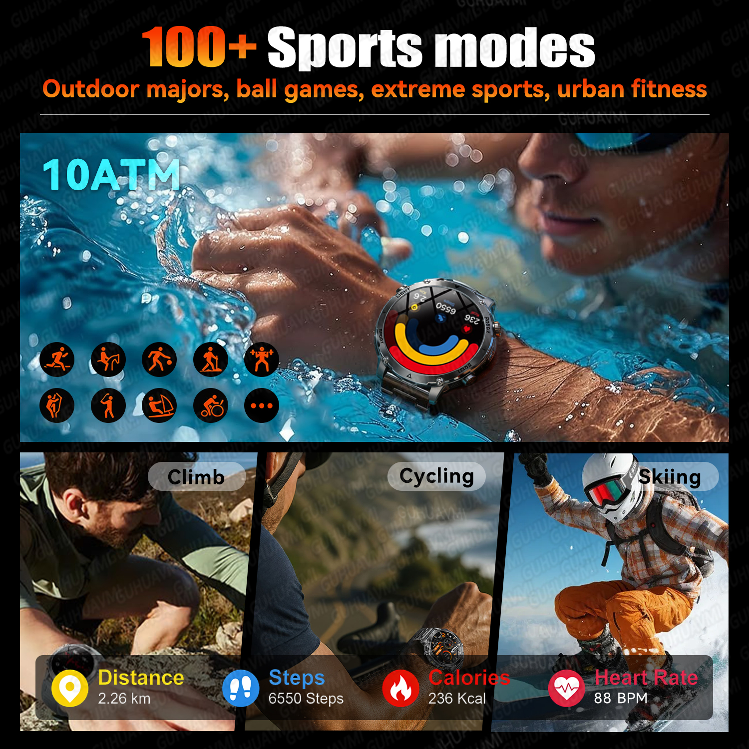Military Garde Sports Smart Wa - Compass Lensatic ulasan dan harga