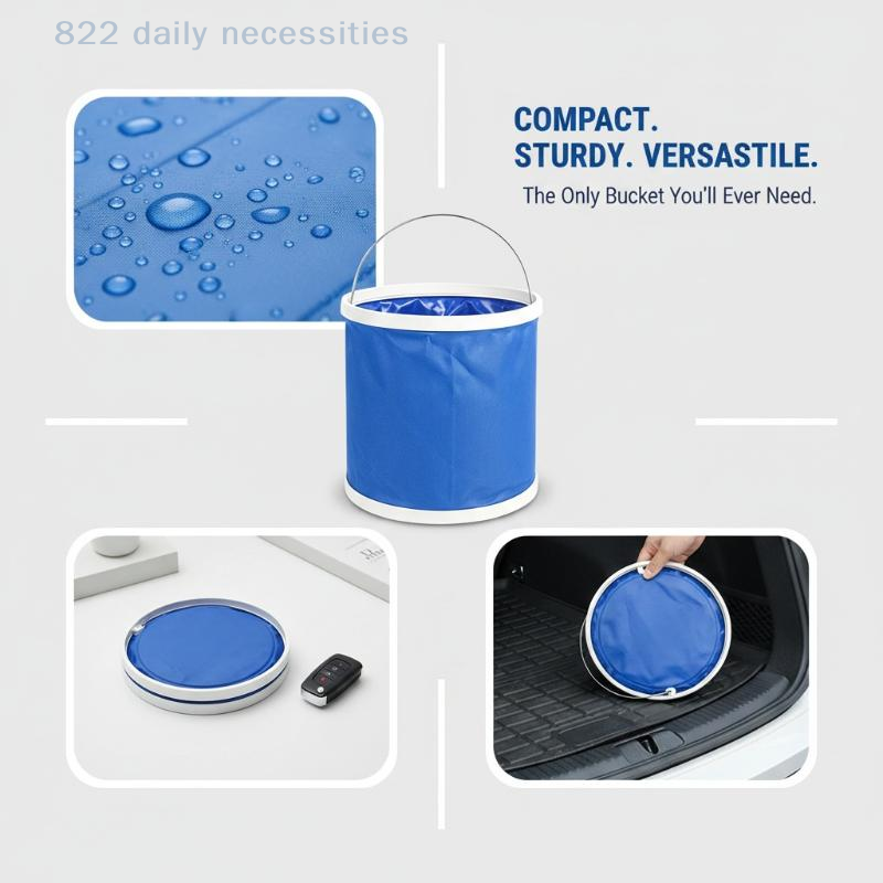 9L 13L Car Folding Bucket Oxfo - Water Bag Collapsible ulasan dan harga