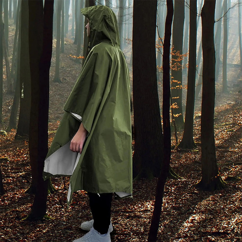 Heavy Duty Rain Poncho For Bac - Emergency Poncho Rain ulasan dan harga