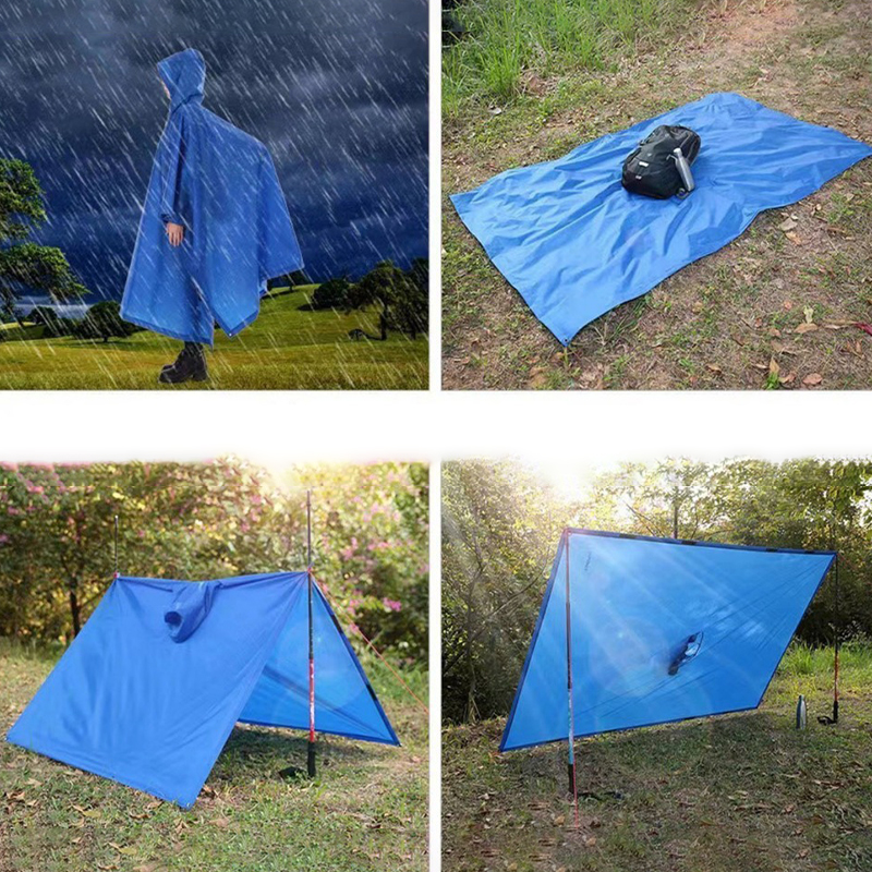 Heavy Duty Rain Poncho For Bac - Emergency Poncho Rain ulasan dan harga