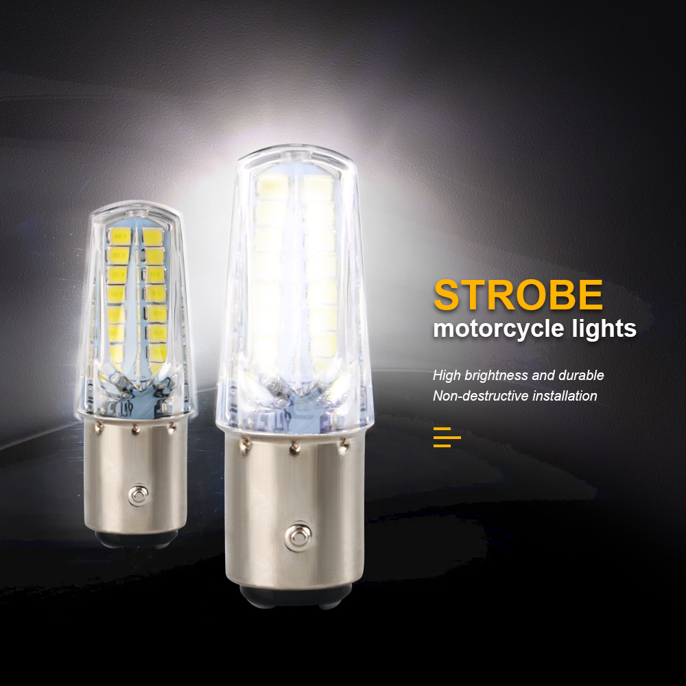 1pcs Motorcycle Led Lights 115 - Sos Light Strobe ulasan dan harga