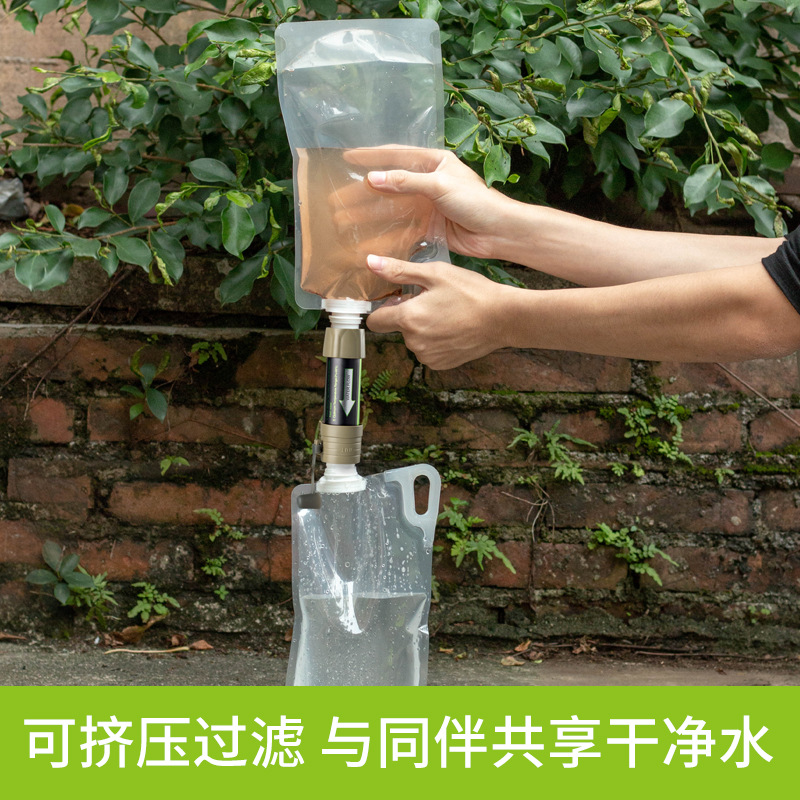 Soldier Outdoor Water Purifica - Water Purification Straw ulasan dan harga