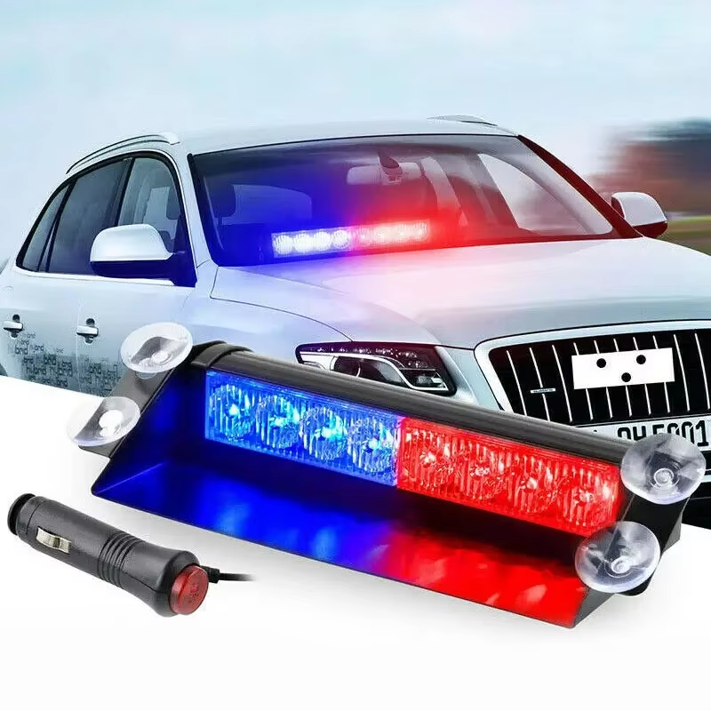 8 LED Universal Car Strobe Lig - Sos Light Strobe ulasan dan harga
