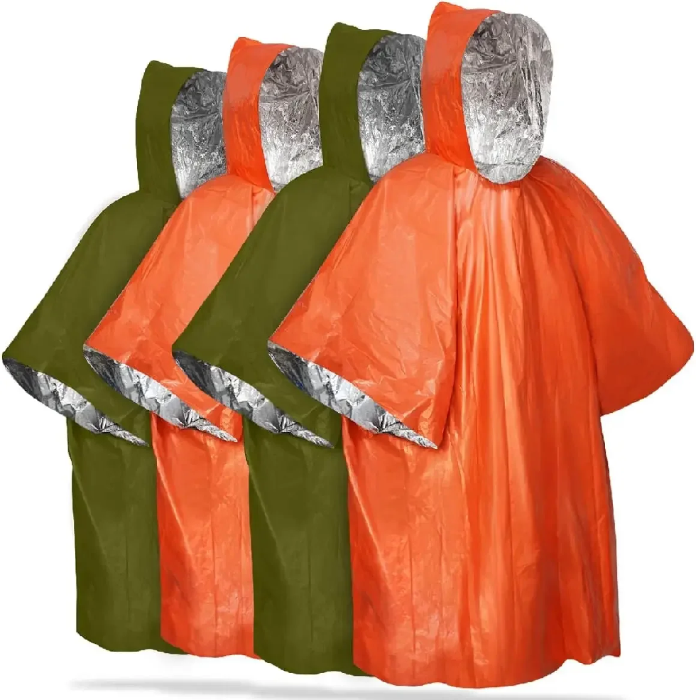 Emergency Rain Poncho Hood Reu - Emergency Poncho Rain ulasan dan harga