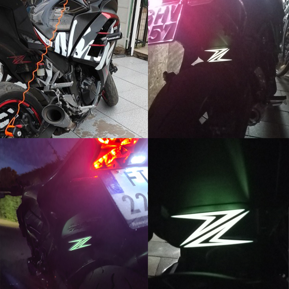 Z Motorcycle LED Light Sticker - Sos Light Strobe ulasan dan harga