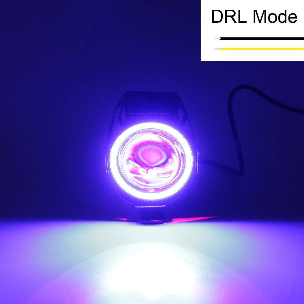 12V -80V 6500K U7 Laser Lens M - Sos Light Strobe ulasan dan harga