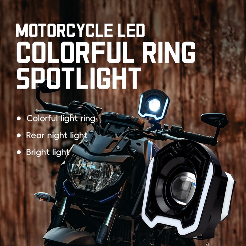 4inch Motorcycle LED Spotlight - Sos Light Strobe ulasan dan harga