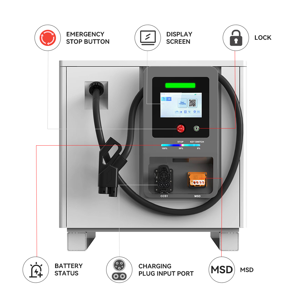 75KWH 141KWH Mobile Portable E - Solar Emergency Charger ulasan dan harga