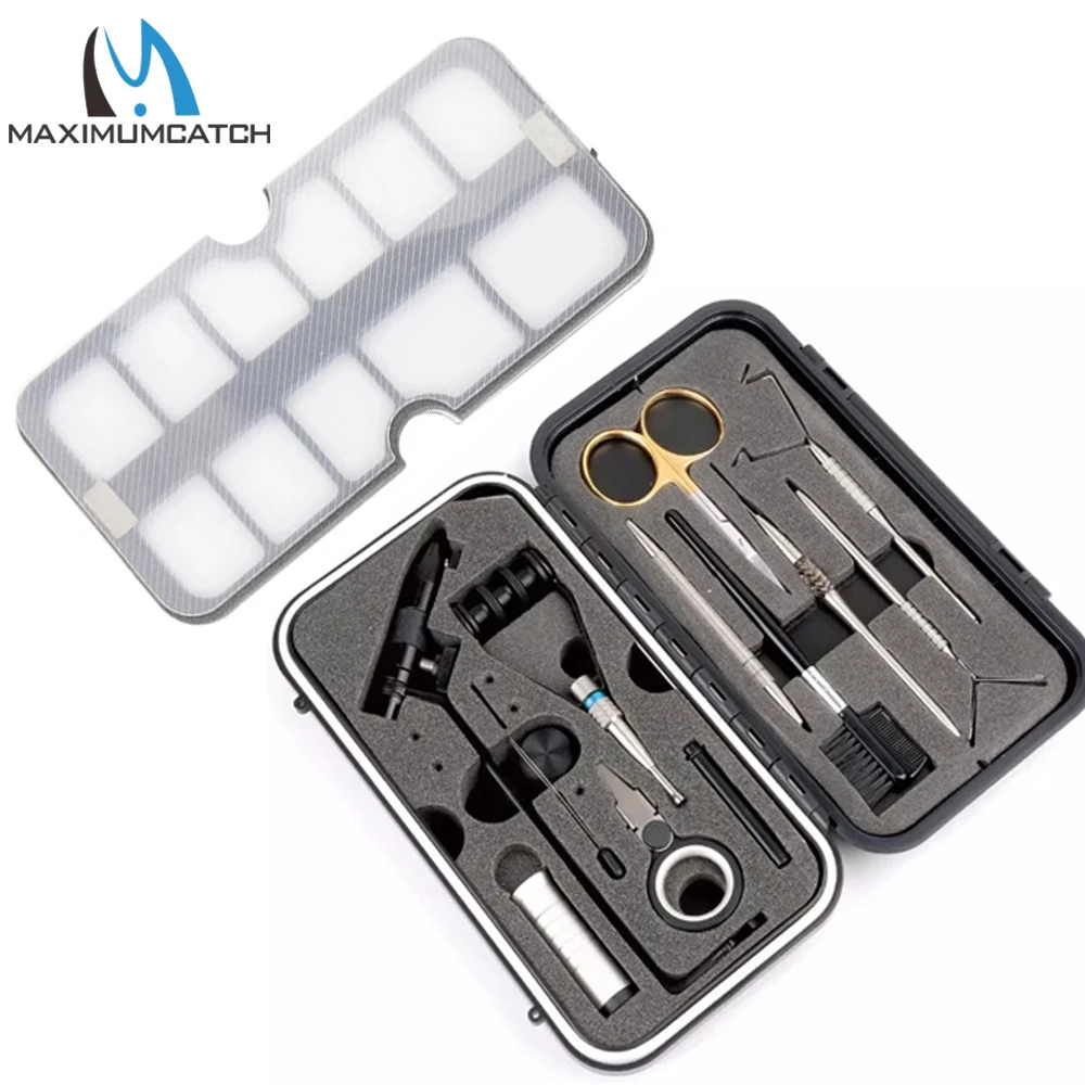 MAXCATCH Compact Fly Tying Kit - Fishing Kit Compact ulasan dan harga