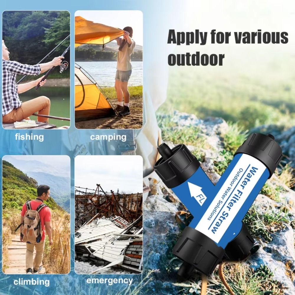 Mini Mini Water Filter Straw P - Water Purification Straw ulasan dan harga