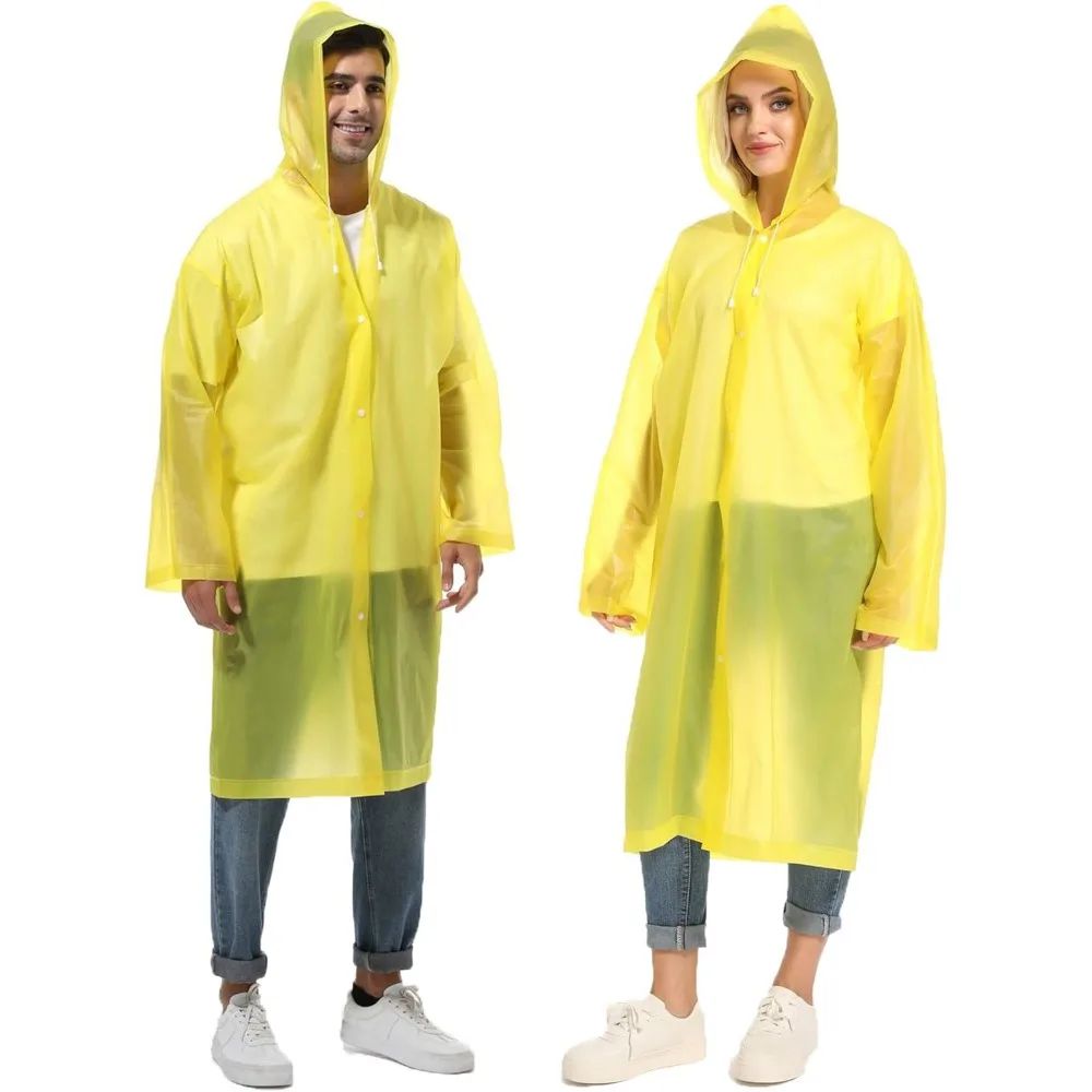 1/2PCS Compact Reusable Rain  - Emergency Poncho Rain ulasan dan harga